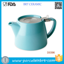 Wholesale Ceramic Teapot with Strainless Steel Infuser